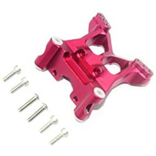 GPM Losi 1/10 Baja Rey 4WD Desert Truck (LOS03008) Upgrade Parts Aluminum Front Shock Mount - 1Pc Set Red