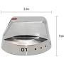 Primeswift DG64-00473A Gas Range Control Knob Dial (2 PK) with Reinforced Metal Ring Protection,Replacement for AP5917439, PS9606608 Primeswift DG64-00473A Gas Range Control Knob Dial (2 PK) with Reinforced Metal Ring Protection,Replacement for AP5917439, PS9606608