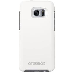 OtterBox SYMMETRY SERIES Case for Samsung Galaxy S7 Edge - Retail Packaging - GLACIER (WHITE/GUNMETAL GREY)