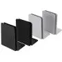 IEEK 4 Pairs/8 Pieces Book Ends Metal Bookends for Shelves, Heavy Duty Book Ends and Desktop Organizer Book Stopper for Heavy Books/Magazines/DVDs, 8” x 5.3” x 4”,Black and Grey IEEK 4 Pairs/8 Pieces Book Ends Metal Bookends for Shelves, Heavy Duty Book Ends and Desktop Organizer Book Stopper for Heavy Books/Magazines/DVDs, 8” x 5.3” x 4”,Black and Grey