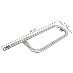 Stanbroil Stainless Steel Grill Burner Tube for Weber Q200 Q220 Q2000 Q2200 Series Gas Grill, Replacement Part for Weber 69956/60041/41862