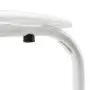 Norwood Commercial Furniture White Stacking Stool Set - Stackable Nesting Stools/Chairs for Kids and Adults - Flexible Seating for Home, Office, Classrooms - Plastic/Metal 17.75'' (Pack of 5) Norwood Commercial Furniture White Stacking Stool Set - Stackable Nesting Stools/Chairs for Kids and Adults - Flexible Seating for Home, Office, Classrooms - Plastic/Metal 17.75'' (Pack of 5)