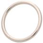 BIKICOCO 1-1/2 Metal O-Ring Buckle Connector Round Loops Non Welded for Bags Webbing Purse and Belt Straps, Silver, Pack of 6