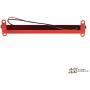 HobbyMarking RC Car 1/10 Metal Roof Lamp 11 LED Light Bar for 1/10 RC4WD Axial CC01 RC Crawler Truck Jeep Wrangler Part (Red)