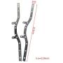 2Pcs Metal Chassis Beam for WPL C-14/C-24 4WD Crawler Truck Parts 1/16 RC Car