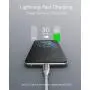 Anker USB C to Lightning Cable Powerline+ III(6 ft, Silver) [MFi Certified] Lightning Cable for iPhone 11/11 Pro Max/X/XS/XR/XS Max / 8 Plus, Supports Power Delivery