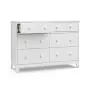 Storkcraft Moss 6 Drawer Universal Double Dresser (White) - Bedroom Furniture Storage, Modern Farmhouse Style, Sturdy and Durable Wood Construction, 6 Deep Spacious Drawers, Steel Hardware Storkcraft Moss 6 Drawer Universal Double Dresser (White) - Bedroom Furniture Storage, Modern Farmhouse Style, Sturdy and Durable Wood Construction, 6 Deep Spacious Drawers, Steel Hardware