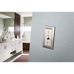 Franklin Brass W35219M-SN-C Classic Architecture Single Decorator Wall Switch Plate/Cover (3 Pack), Satin Nickel, 3 Count