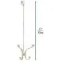 mDesign Metal Modern Long Easy Reach Over The Door Storage Organizer Rack - Hang Coats, Hoodies, Jackets, Hats, Scarves, Purses, Leashes, Towels, Robes, Clothing - 4 Hooks, 2 Pack - Satin mDesign Metal Modern Long Easy Reach Over The Door Storage Organizer Rack - Hang Coats, Hoodies, Jackets, Hats, Scarves, Purses, Leashes, Towels, Robes, Clothing - 4 Hooks, 2 Pack - Satin
