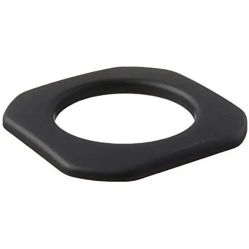 Dritz Home 44398 Square Curtain Grommets, 1-9/16-Inch, Matte Black (8-Piece)
