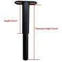 xinshidai Adjustable Legs/Bed and Sofa Furniture Cabinet Foot Legs feet Support Heavy Duty Easy Install Bed Center Frame Slat Support Leg（1pcs） (1, 6.3''-12'')