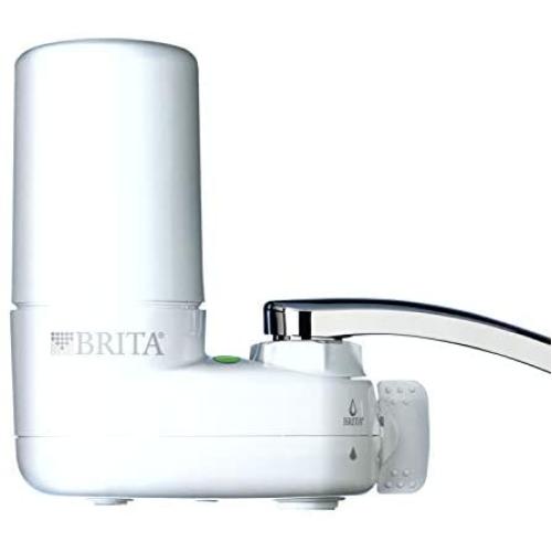 Brita 35214 01101001414 Water Faucet Filtration System, 1 Pack, Basic - White