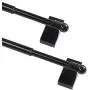 Magnetic Curtain Rods for Metal Doors Multi-Use Curtain Rods for Small Windows Cafe Sidelight and Iron Steel Places, 1/2 Inch Diameter, Tool Free (2 Pack, Adjust from 9 to 16 Inch, Black) Magnetic Curtain Rods for Metal Doors Multi-Use Curtain Rods for Small Windows Cafe Sidelight and Iron Steel Places, 1/2 Inch Diameter, Tool Free (2 Pack, Adjust from 9 to 16 Inch, Black)