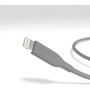 Amazon Basics Lightning to USB Cable - MFi Certified Apple iPhone Charger, Gray, 1-Foot (Durability Rated 4,000 Bends)