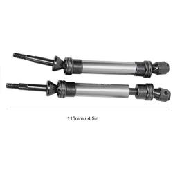 T best RC Drive Shaft, Aluminium Alloy Steel Transmission Axal Accessory Fit for ECX 2WD 1/10 RC Car(Titanium)