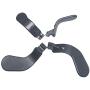Elite Controller Paddles,Metal Stainless Steel Replacement Parts for Xbox One Elite Controller Series 2 Model 1797-4 PCS (Black)