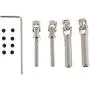 Fityle RC Car Metal Drive Shaft Parts for 1/16 Scale WPL Military Truck B14 B16 B24 B36 Upgrade Parts Fityle RC Car Metal Drive Shaft Parts for 1/16 Scale WPL Military Truck B14 B16 B24 B36 Upgrade Parts