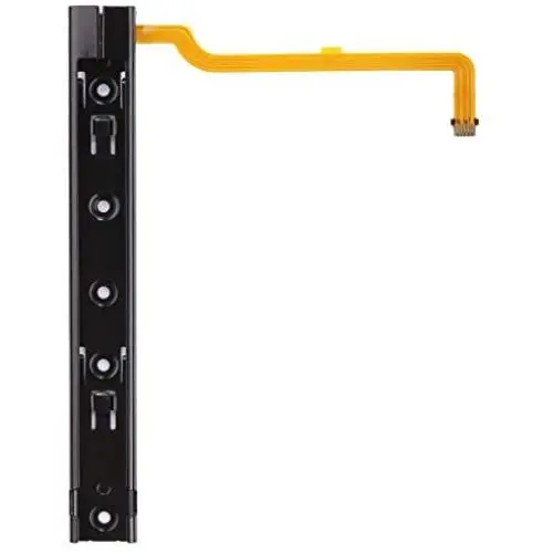 Side Rail with Ribbon Cable for Switch Console, NS Metal JoyCon Rail Replacement Part (Left) Side Rail with Ribbon Cable for Switch Console, NS Metal JoyCon Rail Replacement Part (Left)