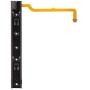 Side Rail with Ribbon Cable for Switch Console, NS Metal JoyCon Rail Replacement Part (Left)