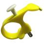 Needle Puller, 3 in 1 Thread Cutter Sewing Thimble Shielded Protector Pin Needles Quilting Craft Accessories DIY Sewing Tools(Yellow)