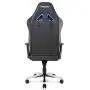 AKRacing Masters Series Max Gaming Chair with Wide Flat Seat, 400 Lbs Weight Limit, Rocker and Seat Height Adjustment Mechanisms - Blue