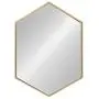 Kate and Laurel McNeer Hexagon Metal Frame Wall Mirror with Gold Finish for Bathrooms, Entryways, Bedrooms, and More, 31x22-inches Kate and Laurel McNeer Hexagon Metal Frame Wall Mirror with Gold Finish for Bathrooms, Entryways, Bedrooms, and More, 31x22-inches
