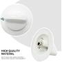 Unbreakable WE1M652 Dryer Timer Knob with Reinforced Metal Sleeve Protection by Sikawai Fits for GE Hotpoint Dryer - Replaces AP3995164 PS1482196 1264289 AH1482196
