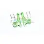 for Traxxas E-Revo 2.0 VXL Brushless (86086-4) Upgrade Parts Aluminum Front Rocker Arm Set - 1Pr Set Green