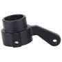 Tbest RC Steering Cup, Black Metal Upgrade Parts Steering Hub Carrier Fit for MN-35 MN-66 Q62 Q65 RC Car
