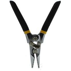 ABN Sheet Metal Hand Seamer - 3 Inch Straight Jaw Manual Metal Bender Tool Sheet Metal Bending Pliers Flattening Tool