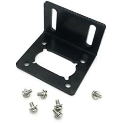 Bringsmart Mini Mounting Bracket of A58 Worm Gear Motor with Screw Motor Support for Fixed Motor (Bracket)