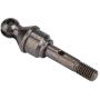 Dilwe RC Truck CVD Axle, Metal RC Front/Rear CVD Axle for Traxxas Slash 4X4 1/10 Truck Remote Control Car Component Replacement Part Accessory(Front-Gray Black )