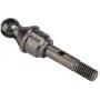 Dilwe RC Truck CVD Axle, Metal RC Front/Rear CVD Axle for Traxxas Slash 4X4 1/10 Truck Remote Control Car Component Replacement Part Accessory(Front-Gray Black )
