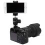 SIOTI Tripod Mini Ball Head Tripod Mount Head-Metal Ballhead 360° Pan 90° Tilt Tripod Mount with 1/4'' Screw for Digital Camera/Compact DSLR/Cell Phone/Monopod/Gopro/Light Stand/Light House