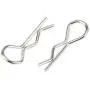 50pcs Metal Stainless Steel Universal 1/10 Scale Bend Body Clips Pins RC Car Replacement for Redcat 02053 HSP Traxxas HPI Himoto 50pcs Metal Stainless Steel Universal 1/10 Scale Bend Body Clips Pins RC Car Replacement for Redcat 02053 HSP Traxxas HPI Himoto