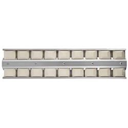 BBQ Future Grill Briquette Tray for Viking Grill, Stainless Steel Heat Plate, Burner Cover (21 1/2'' L X 5 1/2'' W)