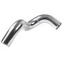 Turbo Intercooler Pipe and Boot Kit tubes Powerstroke Fit for F350 6.0L 2003-2007 (Silver)