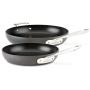 All-Clad E7859064 HA1 Hard Anodized Nonstick Fry Pan Cookware Set, 10 Inch and 12 Inch Fry Pan, 2 Piece, Black