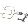 Stanbroil Replacement Part Electric Smoker and Grill Heating Element with Adjustable Thermostat Cord Controller