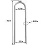 Gardenature Trampoline Galvanized Steel Wind Stakes-6 Pack-Trampoline Accessories Gardenature Trampoline Galvanized Steel Wind Stakes-6 Pack-Trampoline Accessories