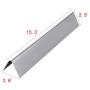 GasSaf 7636 15.3 inch Flavorizer Bars - Gas Grill Parts for Weber Spirit 300 Series，Suitable for Weber Spirit E310, E320, E330, S310, S320, S330 Grill Replacement,15.3L x 2.6W x 2.5H (5 Pack）
