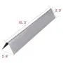 GasSaf 7636 15.3 inch Flavorizer Bars - Gas Grill Parts for Weber Spirit 300 Series，Suitable for Weber Spirit E310, E320, E330, S310, S320, S330 Grill Replacement,15.3L x 2.6W x 2.5H (5 Pack）