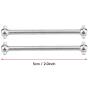 RC Car Drive Shaft, 2Pcs Metal Dog Bone Drive Shaft for WLtoys A959 A969 A979 RC Car Upgrade Accessory Parts