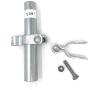 Pressed Steel Chain Link Fence Frame Hinge w/Bolt - (2 Sets Pack) (1-3/8'')