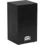 Meinl Percussion MCAJ200BK Black Stealth Cajon with Internal Snares, Birch Frontplate and Resonant MDF Body