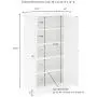 Crosley Furniture Seaside Accent Cabinet, White Crosley Furniture Seaside Accent Cabinet, White
