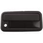 Exterior Door Handle Compatible with CHEVROLET C/K Full Size P/U 1992-2000 Front and Rear Door Handle Right Side and Left Side Set of 4 Outside Metal Textured Black