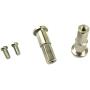 freneci 1/12 Remote Control Car Metal Upgrade Parts Rear Wheel Axle Fit for WPL D12 Spare Fittings Replacement Accessories - Rear Axles