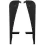 Hooke Road Wrangler TJ Flat Fender Flares Front Steel Armor Wheel Cover Guards Compatible with Jeep Wrangler TJ 1997-2006(2PCS) Hooke Road Wrangler TJ Flat Fender Flares Front Steel Armor Wheel Cover Guards Compatible with Jeep Wrangler TJ 1997-2006(2PCS)