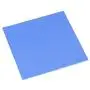 Zer one 100x100x2.0mm CPU Thermal Pad, Silicon Thermal Conductivity Sheet Insulation Paste Gap Filler Heatsink Cooling Pads(Blue)